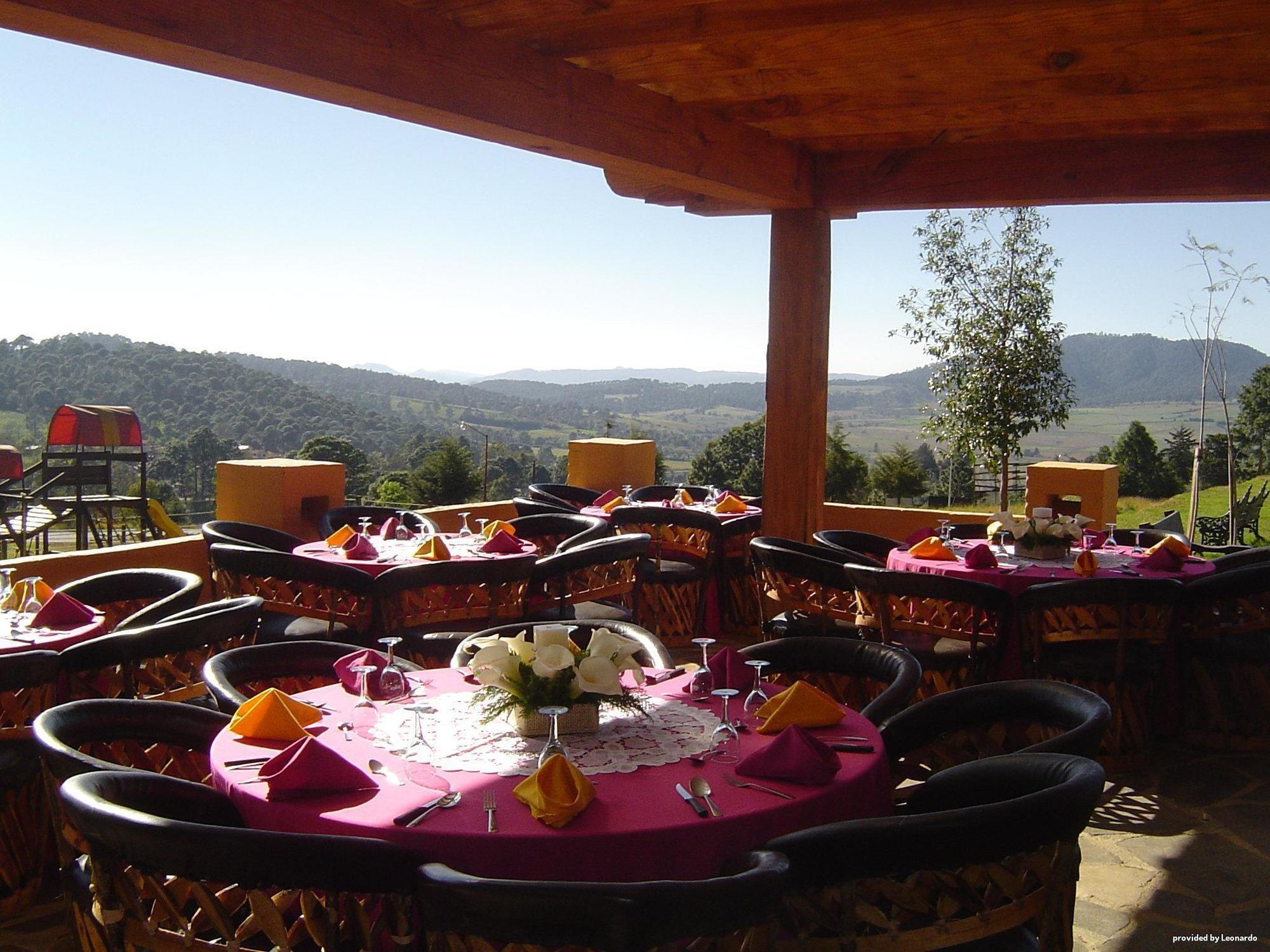 Cabanas Sierra Mazamitla Restoran fotoğraf